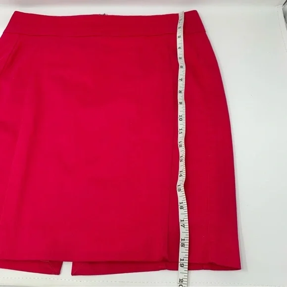 Express Cotton Fuchsia Stretchy Pencil Skirt Women’s Size 4 - Picture 4 of 8